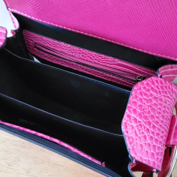 Steve Madden pink convertible cross body handbag - Picture 7 of 9